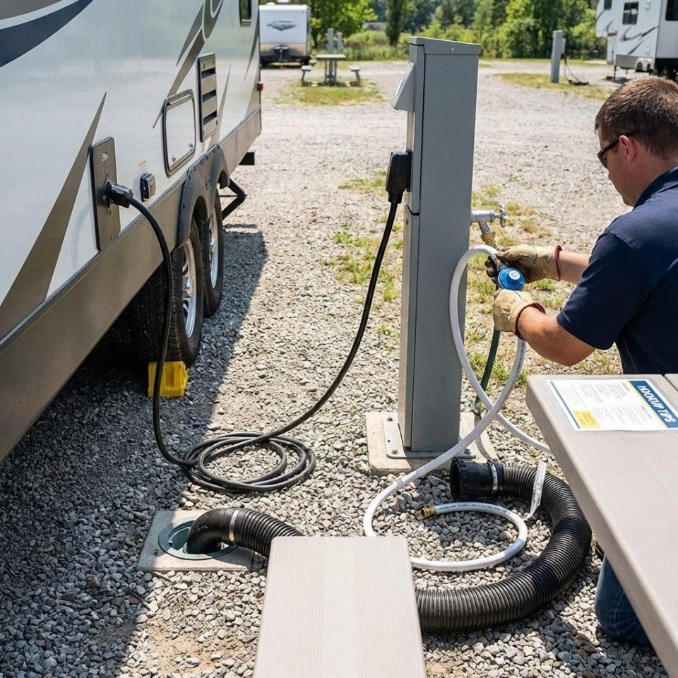 RV Utilities Hookup Guide