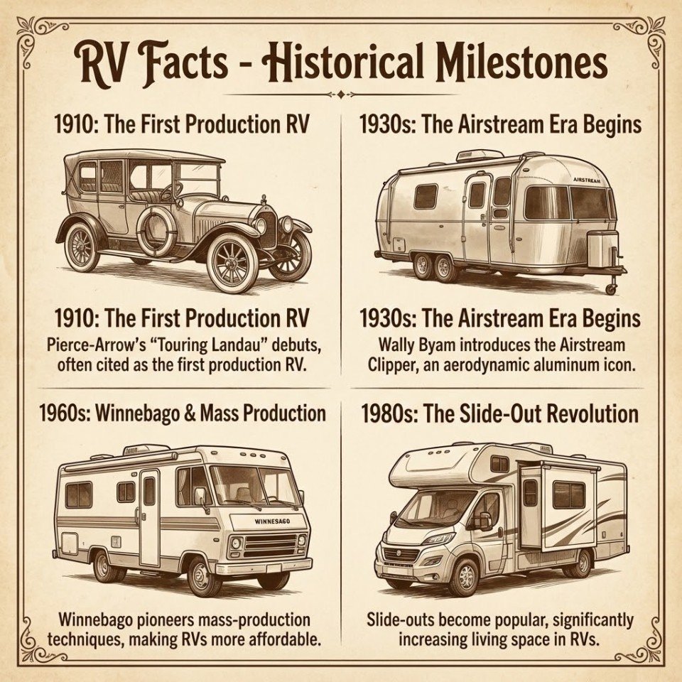 RV Facts: Historical Milestones