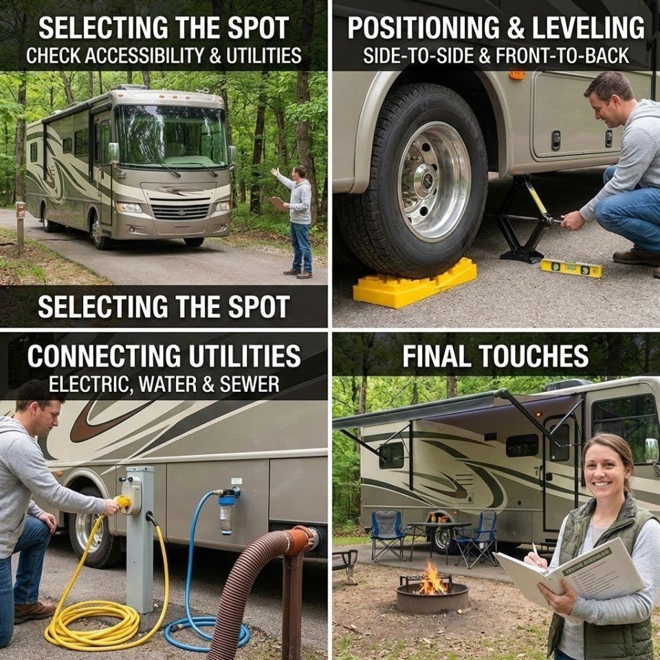 RV Tips - Setting Up Camp